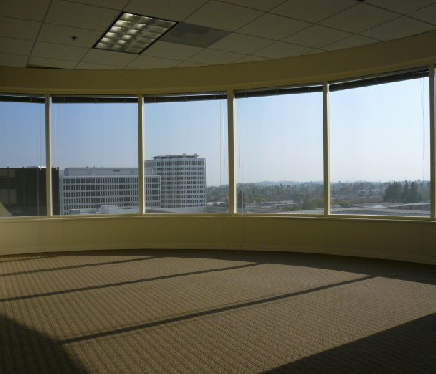 Green office building in Los Angeles benefiting from sustainable window tint solutions