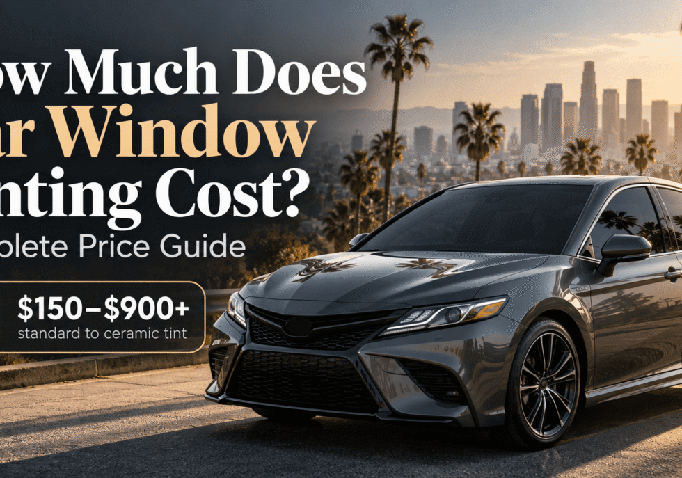 car window tinting cost