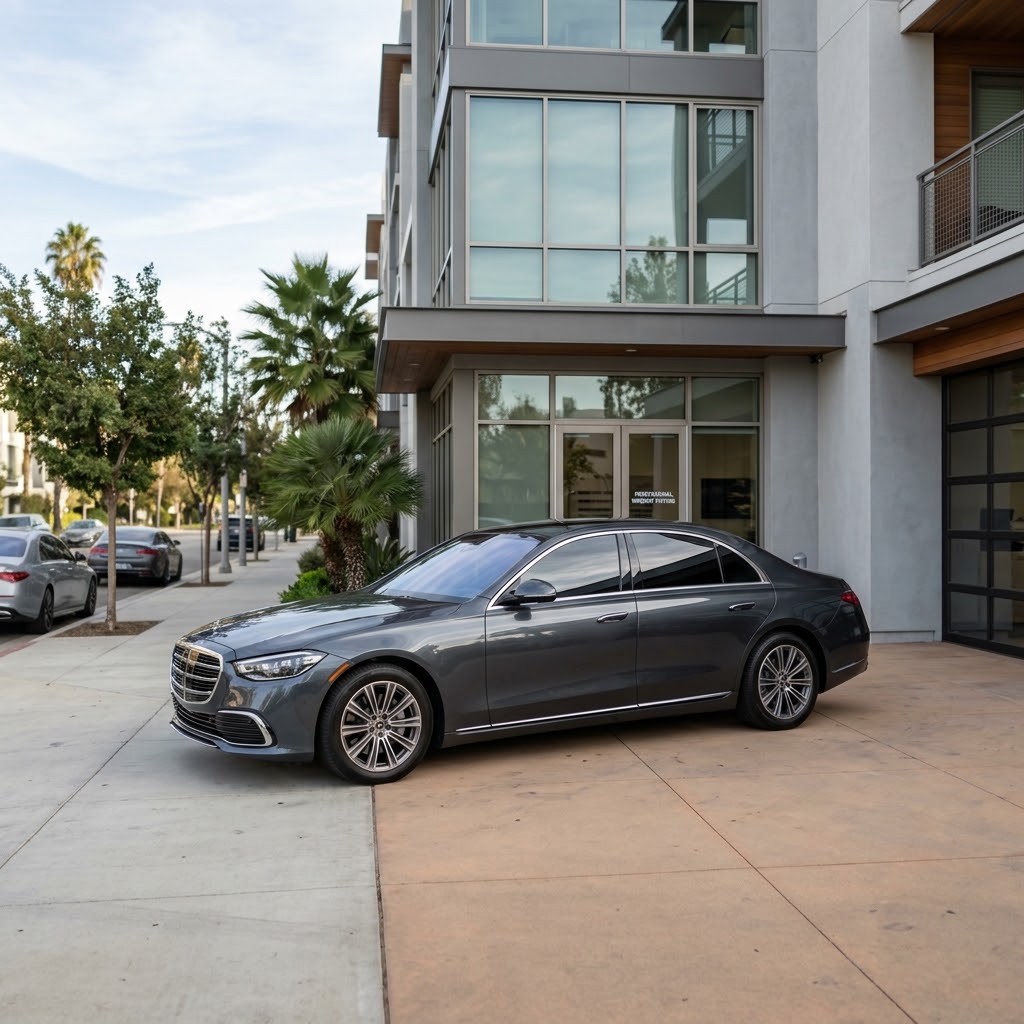 Luxury Glass Tinting Workshop - Mercedes Window Tint Installation