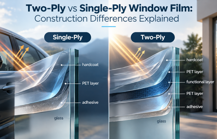 two ply vs single ply window film