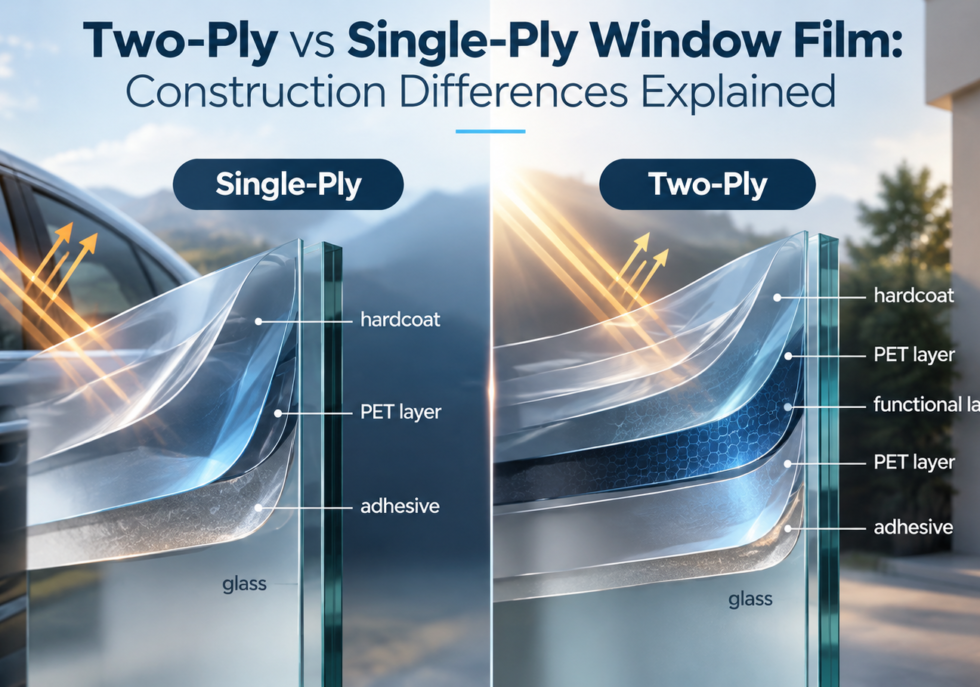 two ply vs single ply window film
