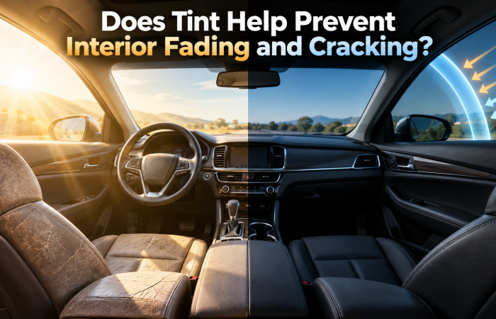 window tint prevent interior fading