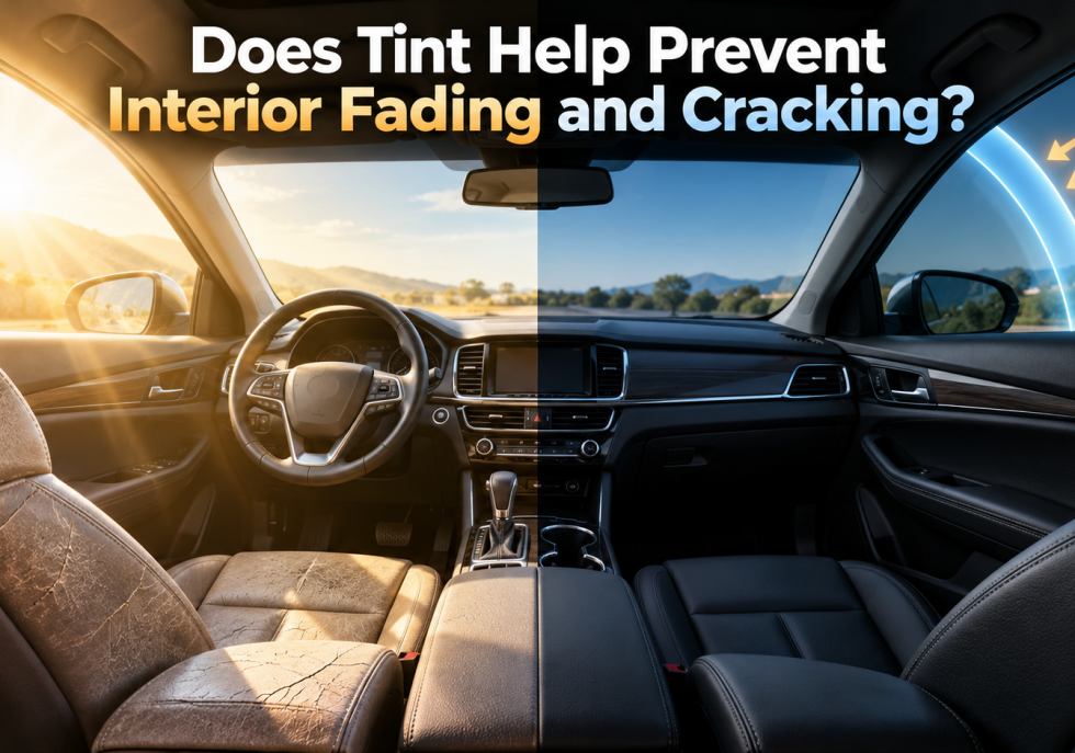 window tint prevent interior fading
